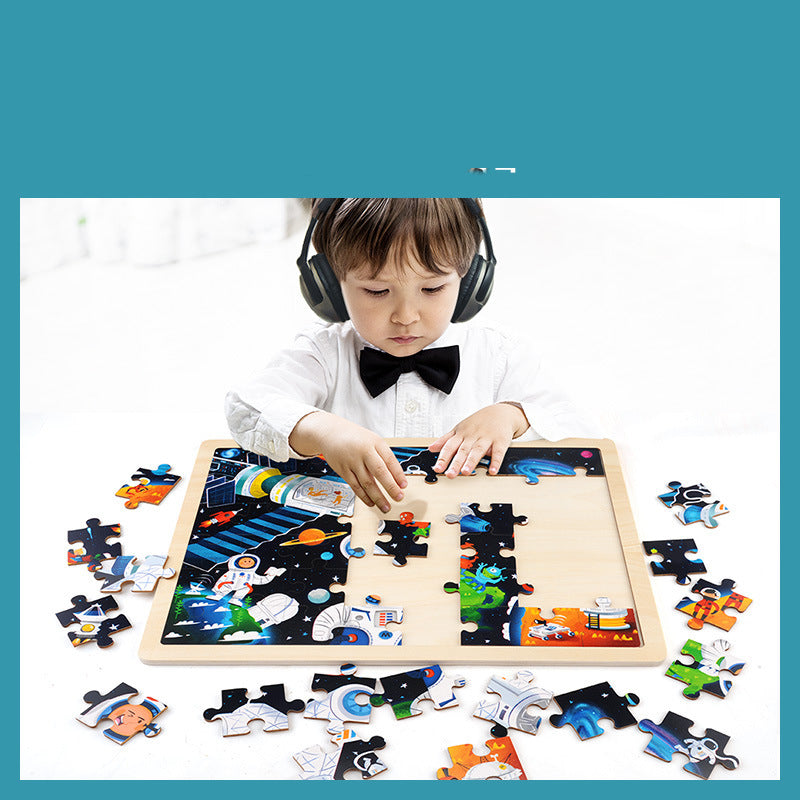 Early Childhood Education Big Baby Intellectual Educational Puzzles!