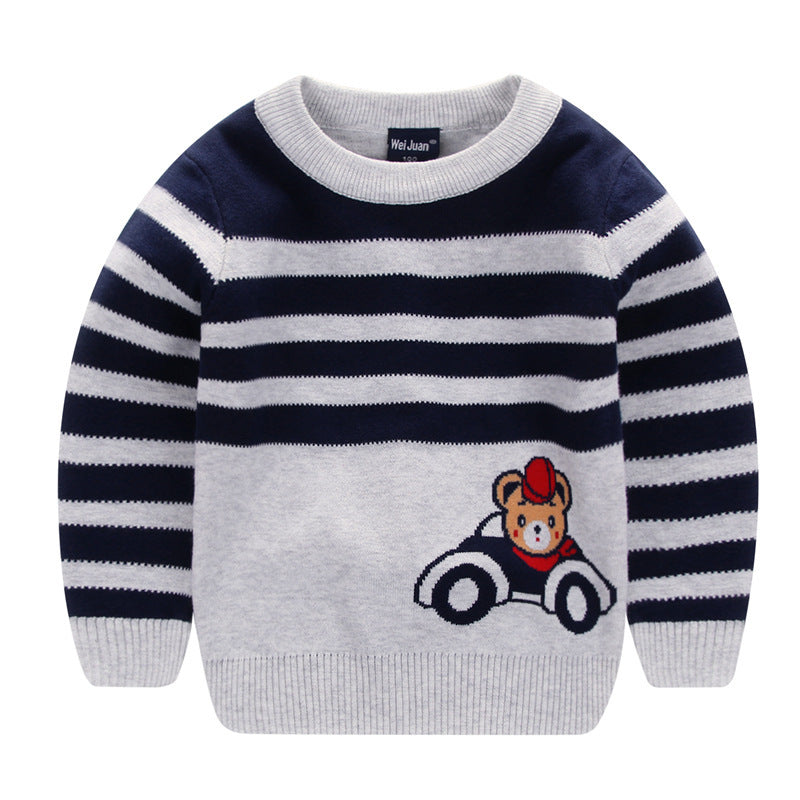 Adorable Baby Boy Sweater in a trendy Korean Style