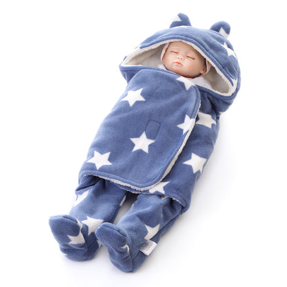 Newborn blanket sleeping bag