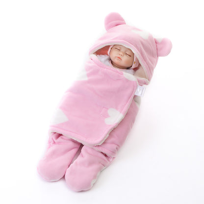 Newborn blanket sleeping bag