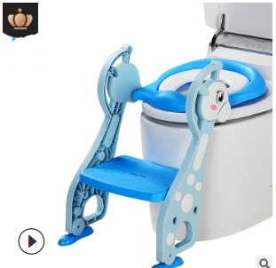 Auxiliary Toilet Ladder Children's Toilet Seat Supplies Infant Baby Ladder Folding Toilet