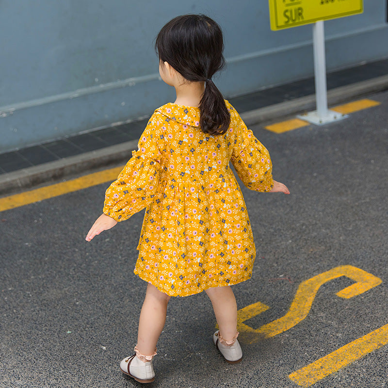 Floral baby girl dress