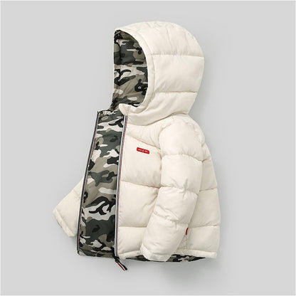 Kids' Double-Sided Padded Winter Jackets