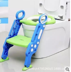 Auxiliary Toilet Ladder Children's Toilet Seat Supplies Infant Baby Ladder Folding Toilet