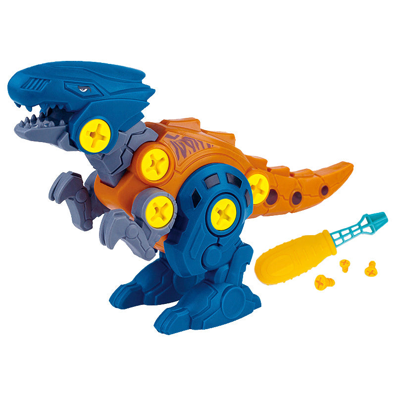 DIY Disassembly Assembly Dinosaur Toy Set Screw Nut Combination Assembling Dinosaur Model