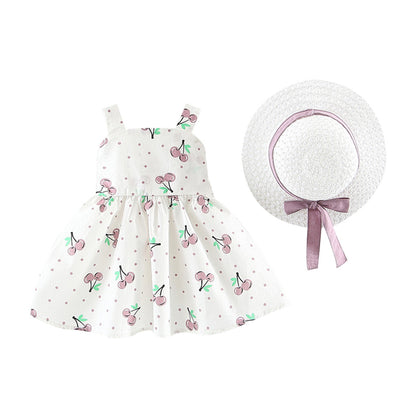 Baby Girls Summer Strap Skirt