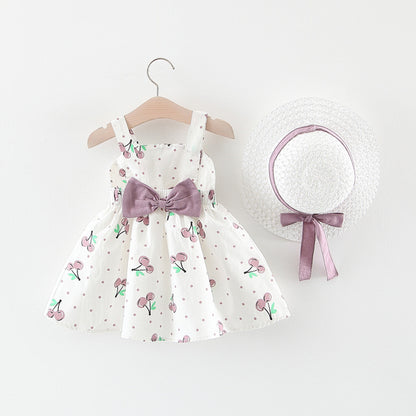 Baby Girls Summer Strap Skirt