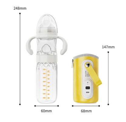 Newborn Baby's Heating And Insulation Milk Bottle Display Temperature Adjustment