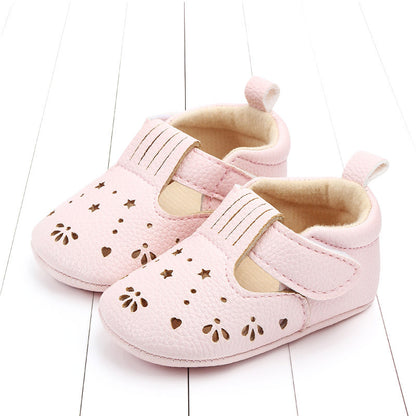 Semi Rubber Sole Non-slip Shoes Baby Toddler Shoes