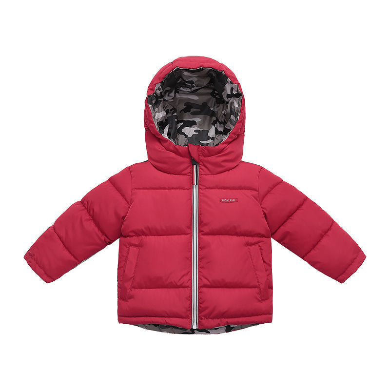 Kids' Double-Sided Padded Winter Jackets