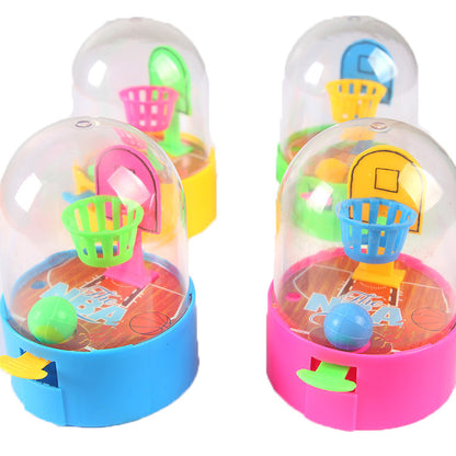 Desktop mini finger basketball shooting machine