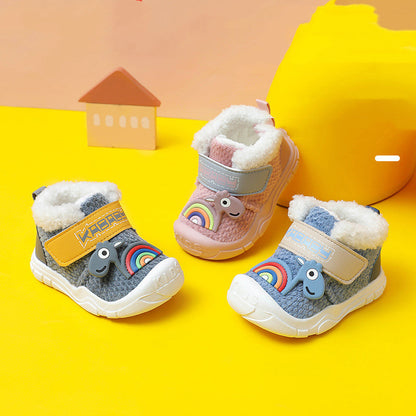 Baby Boy Toddler Warm Cotton Shoes