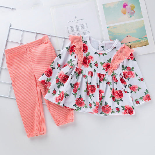 Baby girl dress baby dress trouser suit