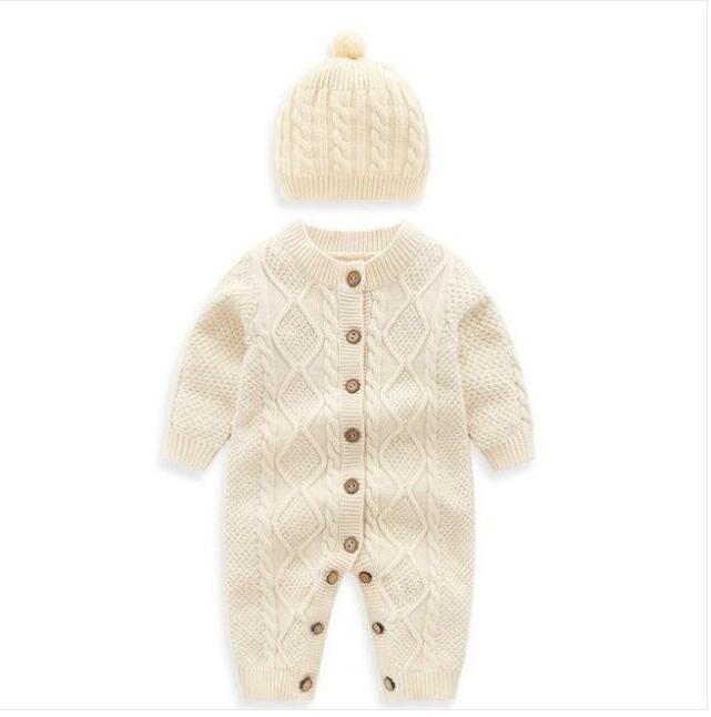 Baby jumpsuit sweater