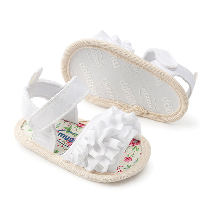 New baby girl soft sole shoes