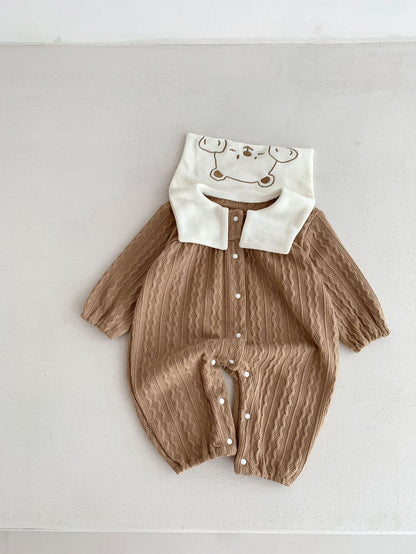 Adorable Bear Romper for Boys & Girls