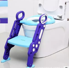 Auxiliary Toilet Ladder Children's Toilet Seat Supplies Infant Baby Ladder Folding Toilet