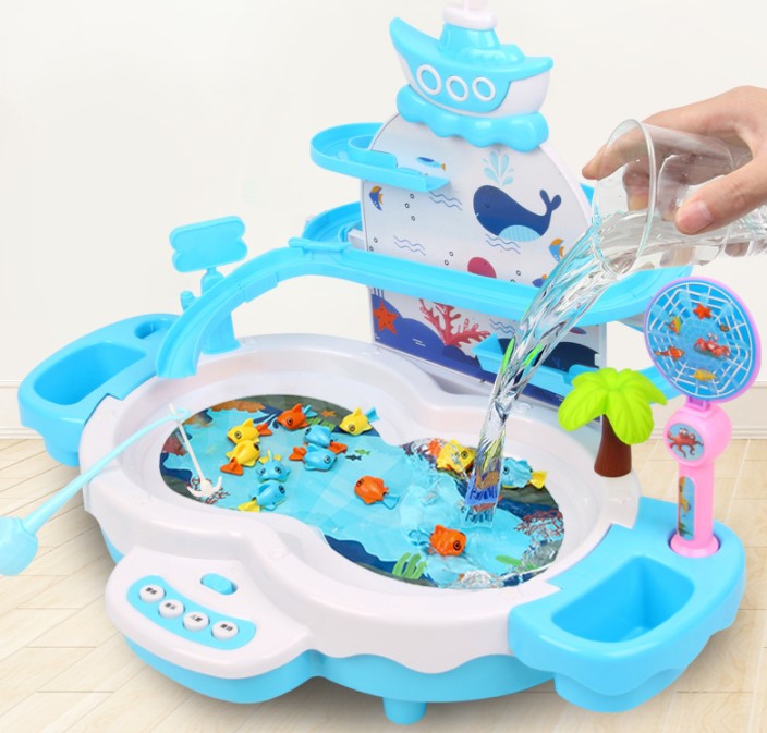 electric fishing puzzle toys