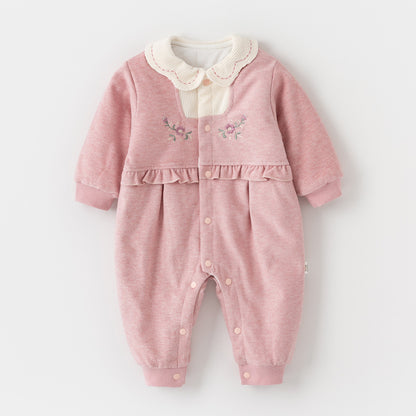 Thin cotton baby girl romper