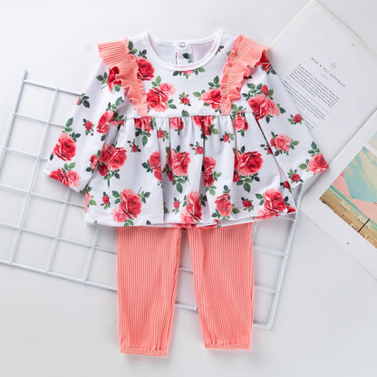 Baby girl dress baby dress trouser suit