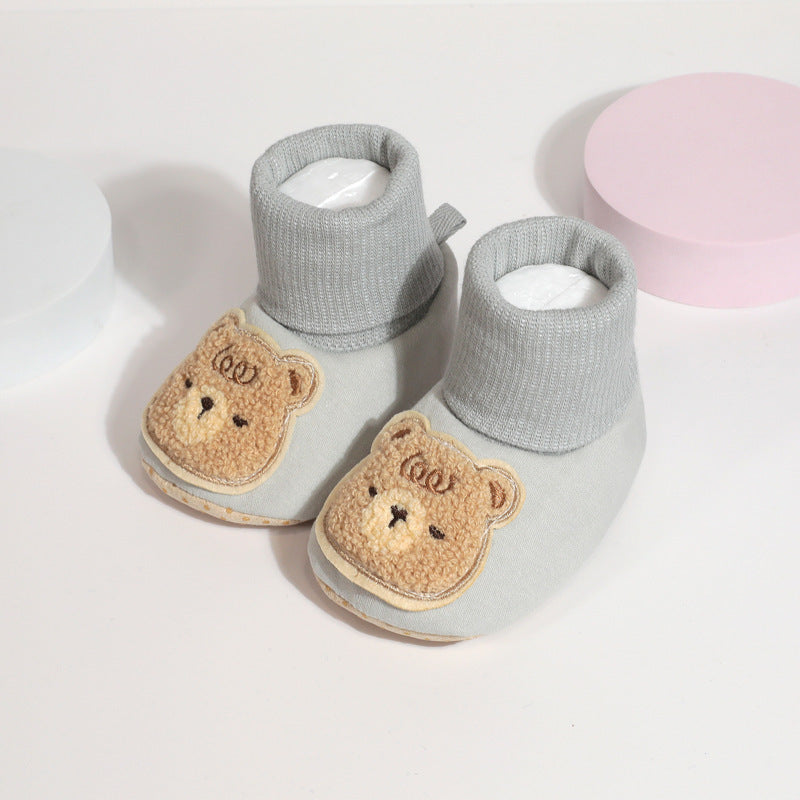 High Bear Babies' Socks Baby Soft-soled Pure Cotton Shoes