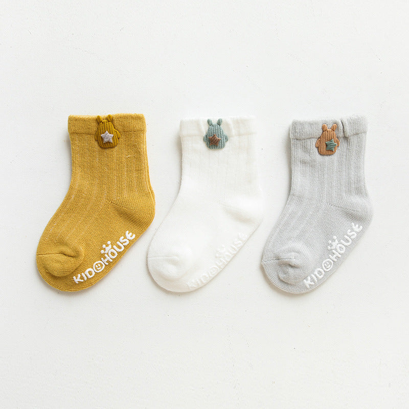 Infant Sock Cute Cartoon Newborn Baby Socks Dispensing