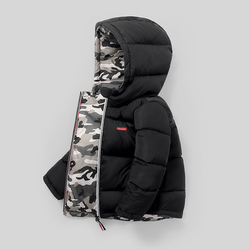 Kids' Double-Sided Padded Winter Jackets