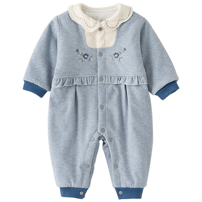 Thin cotton baby girl romper