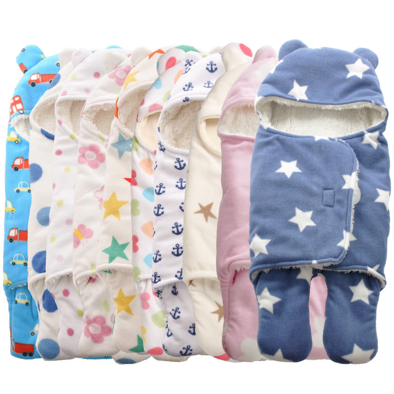 Newborn blanket sleeping bag