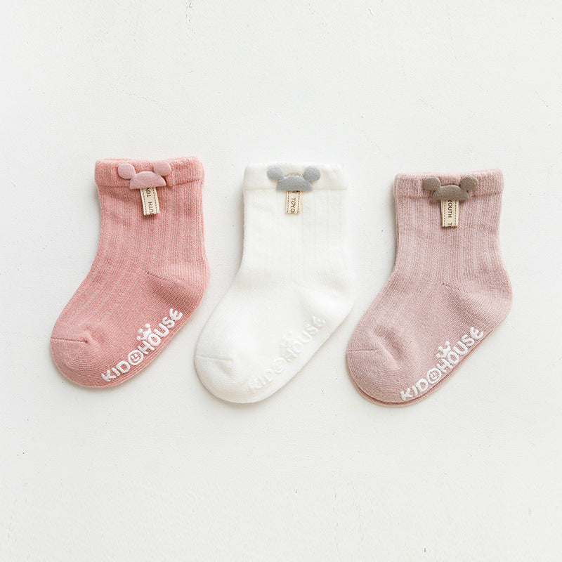 Infant Sock Cute Cartoon Newborn Baby Socks Dispensing