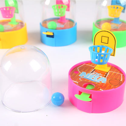 Desktop mini finger basketball shooting machine