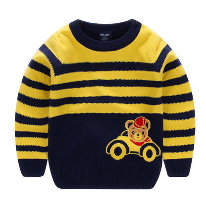 Adorable Baby Boy Sweater in a trendy Korean Style