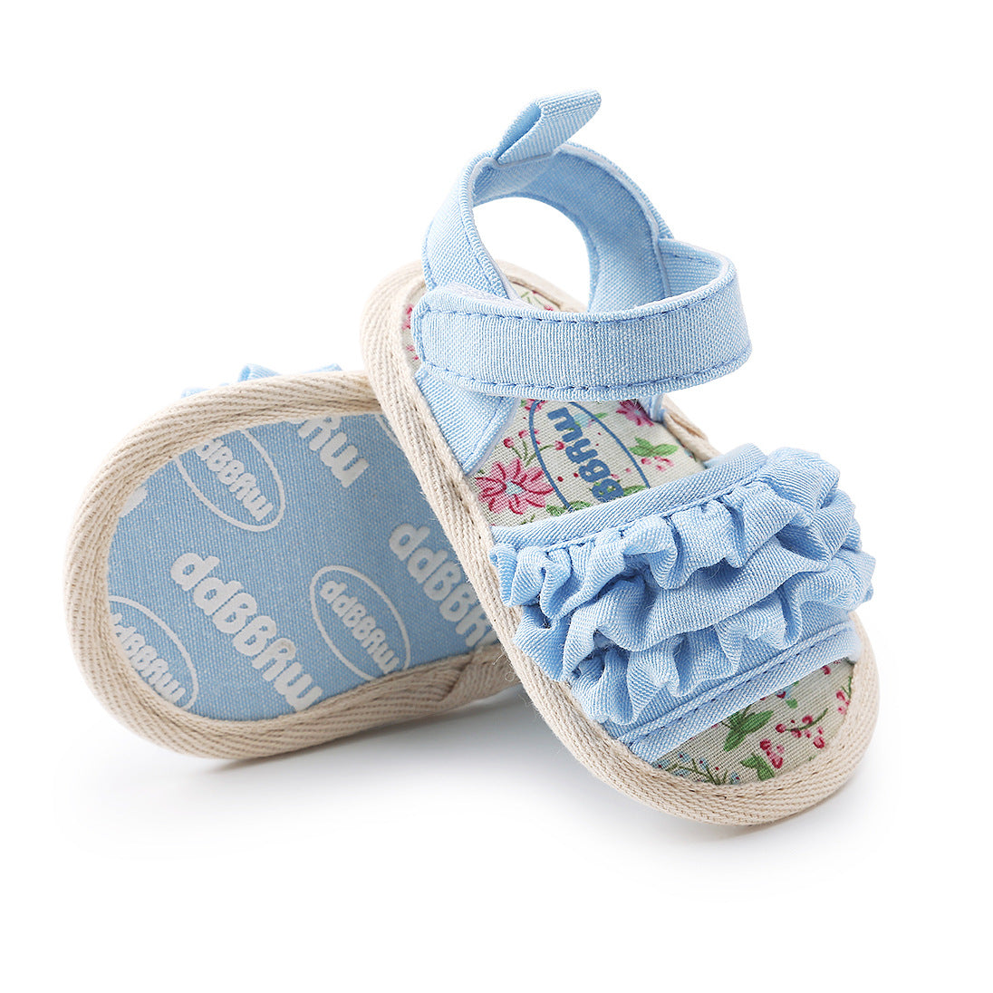 New baby girl soft sole shoes