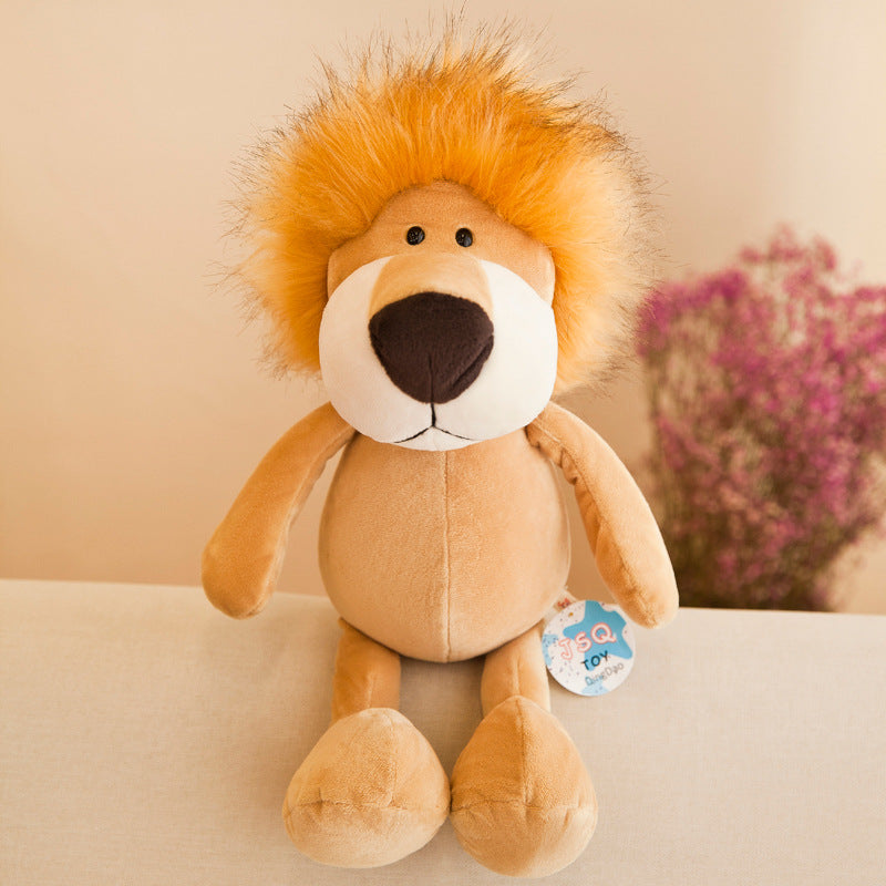 Jungle animal plush toys