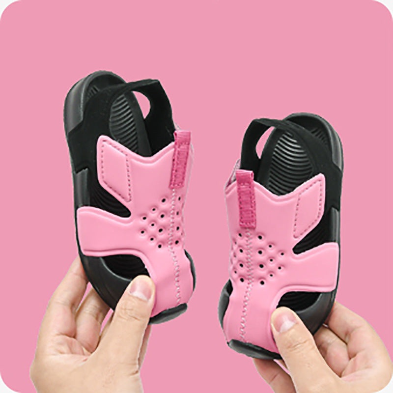 Baby Girl Baotou Sandals Boy Sports Hole