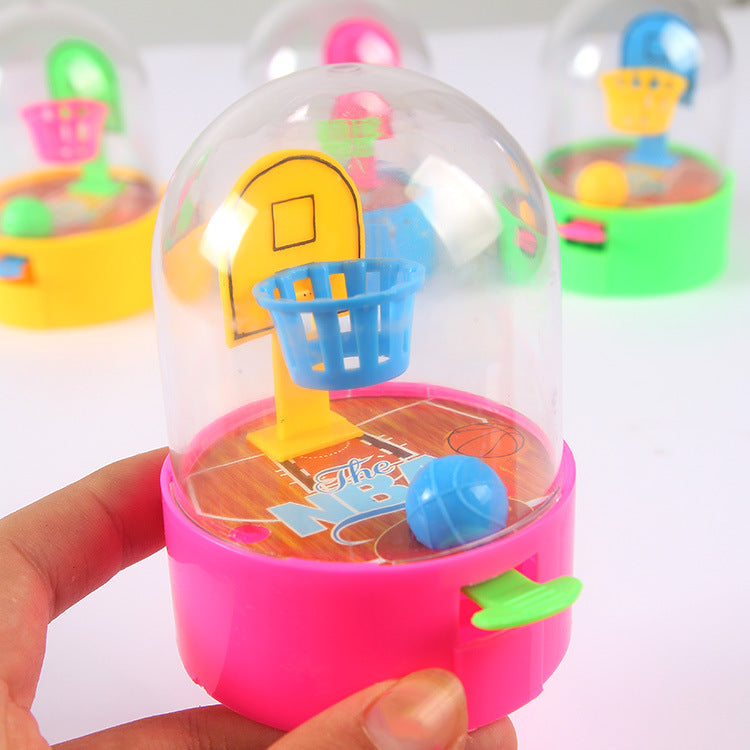 Desktop mini finger basketball shooting machine