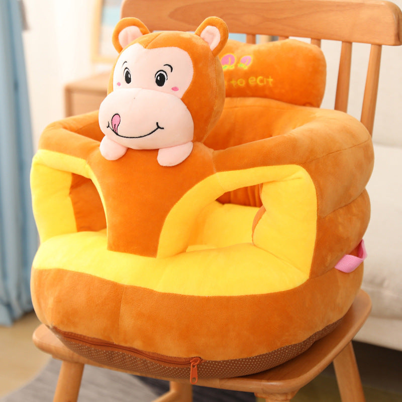 Cute Anti-rollover Baby Learns To Sit On Sofa Cartoon Plush Toys