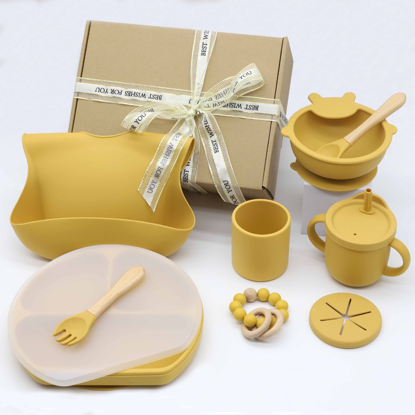 Children's Complementary Food Silicone Tableware Set