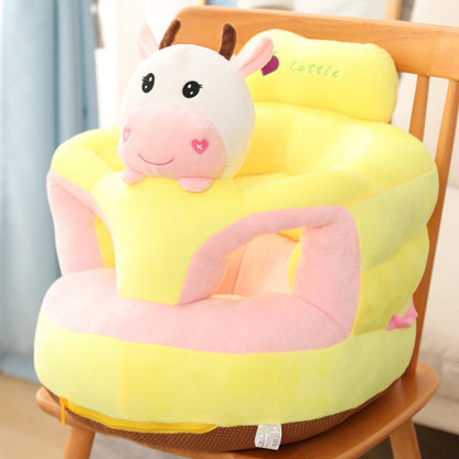 Cute Anti-rollover Baby Learns To Sit On Sofa Cartoon Plush Toys