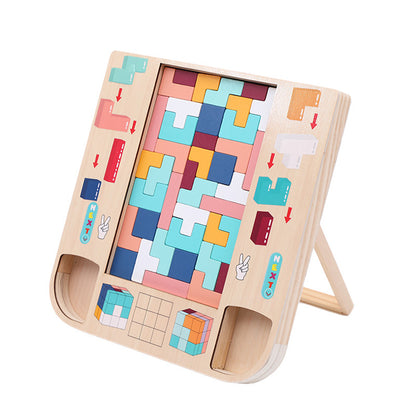 3D Wooden Puzzle Learning Toy for Early Education