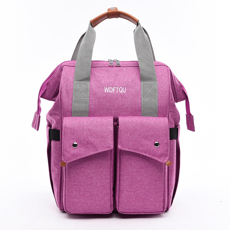 three-dimensional bag, Light Mommy Backpack, soft handle