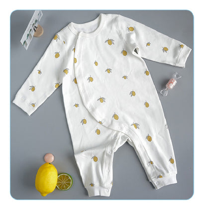 Organic Cotton Newborn Girl's Jumpsuit