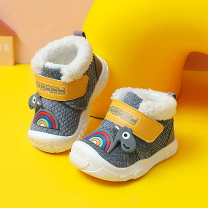 Baby Boy Toddler Warm Cotton Shoes