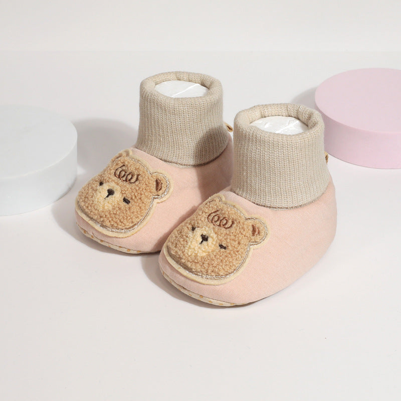 High Bear Babies' Socks Baby Soft-soled Pure Cotton Shoes