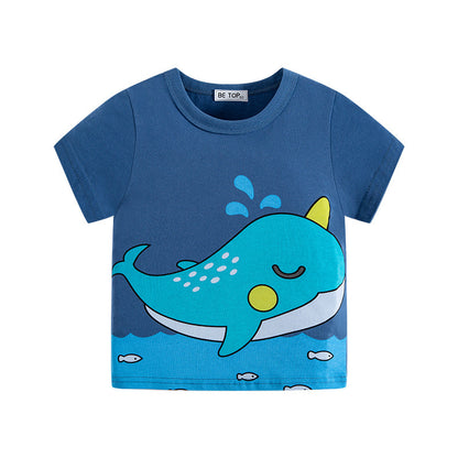 Printed Boy Baby Cotton T-shirt