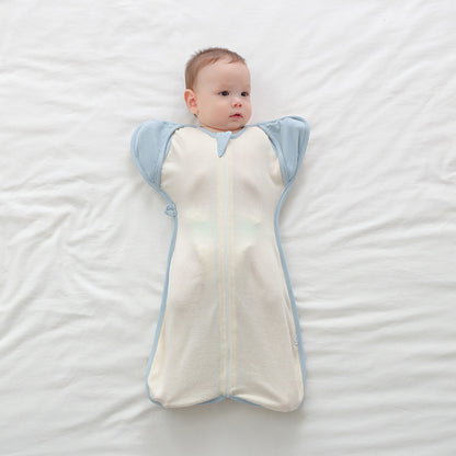 Organic Cotton Sleeping Bag Surrender Breathable Dual-use Newborn  Anti-kicking Blanket Leggings Swaddling Anti-startle