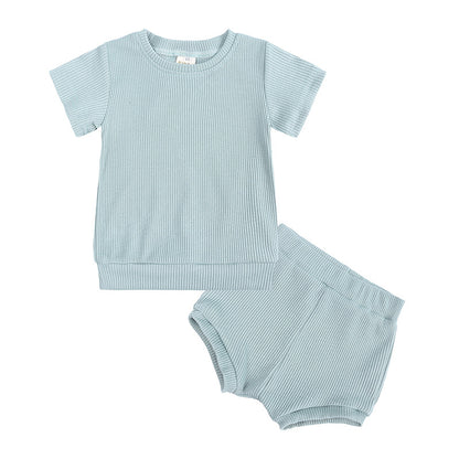 Baby's Summer Ball Breaking Two-piece Set